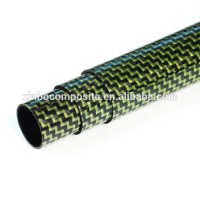 High Quality Carbon Fiber Kevlar Shaft, Carbon Fiber and Kevlar Tubes