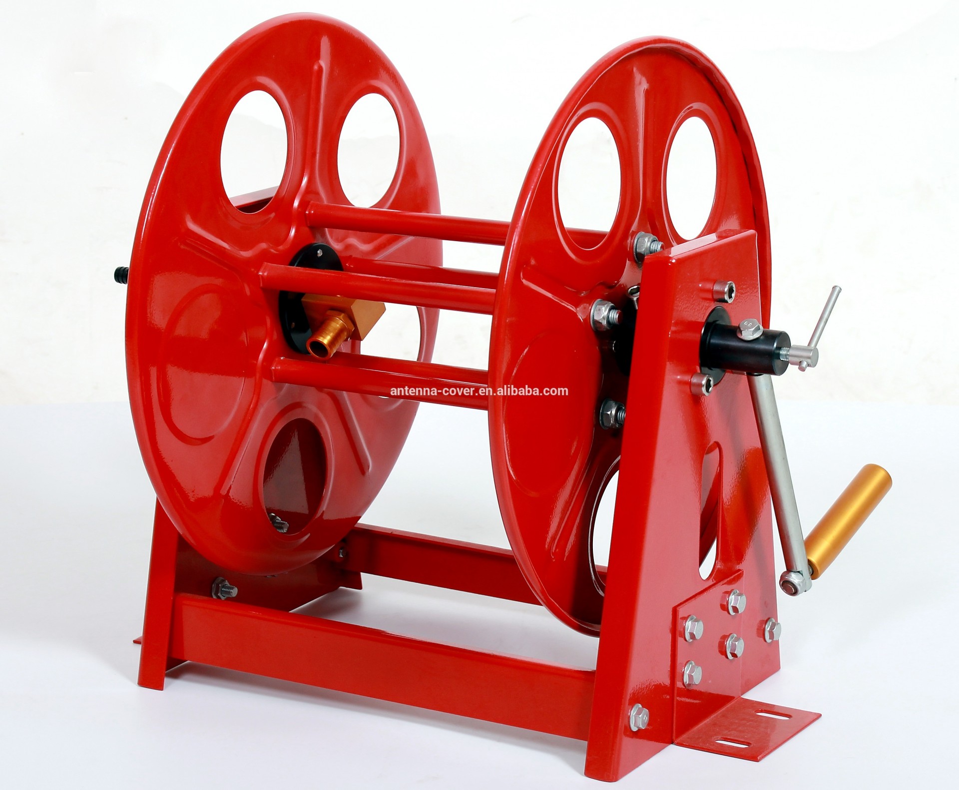 van mounted metal hose reel