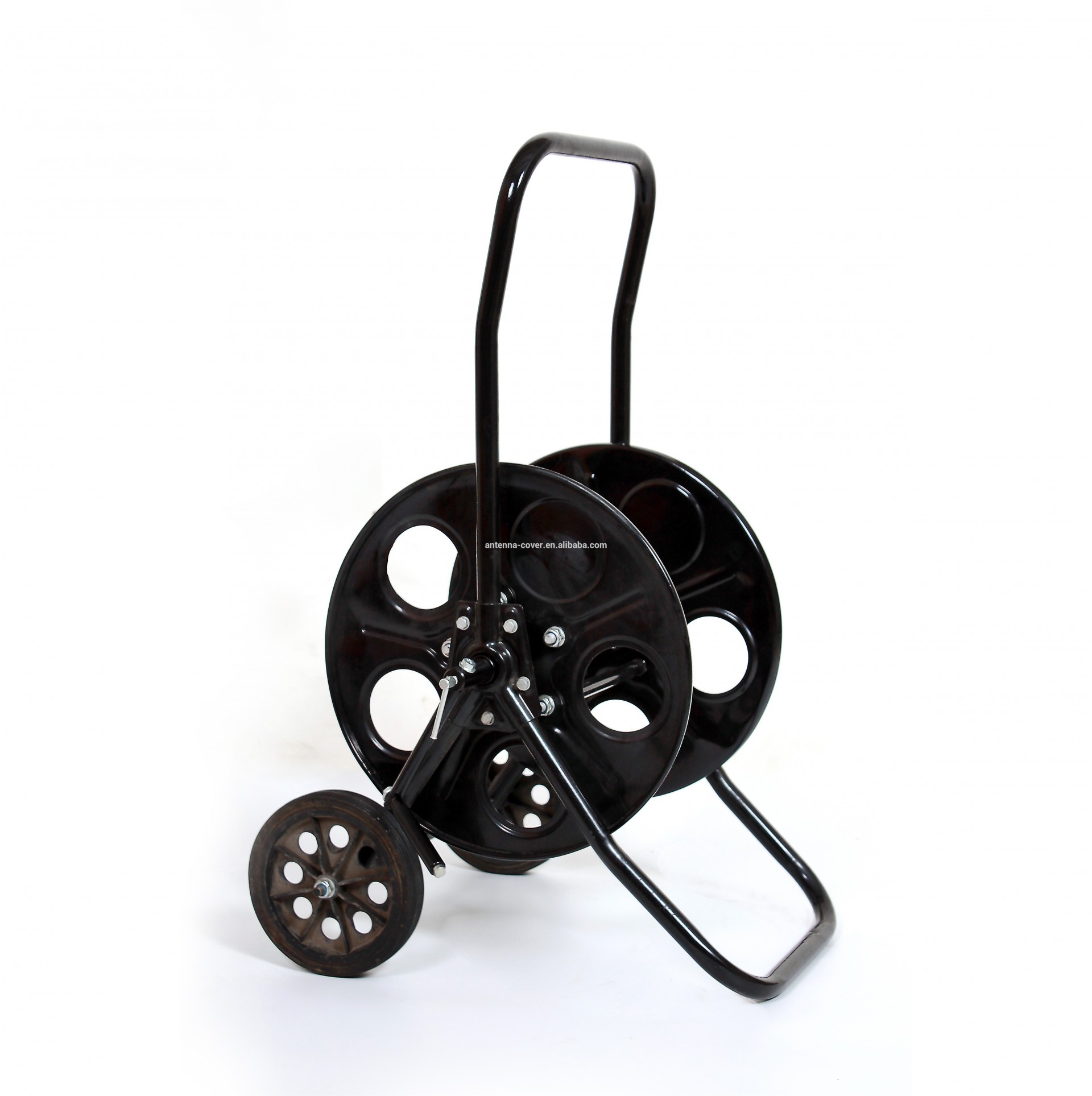 Wheeled Metal Hose Reel for commercial window cleaning business