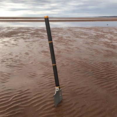 Portable garden shovel